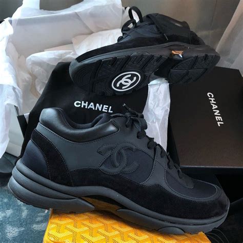 chanel runner sneakers|black chanel sneakers 2020.